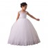 Flower Girls Dresses Long Vintage Lace First Communion Pageant Ball Gowns