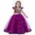 Little Big Girls Flower Lace Long Princess Dress Kids Wedding Bridesmaid Pageant Party Communion Puffy Tulle Ball Gowns