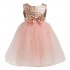Merry Day Sequin Little Girls Flower Dress Toddler Ball Gown for 1M-10T