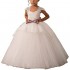 Onlylover Elegant Pageant Lace Appliques Cap Sleeves Flower Little Girl Dresses 2-12Years