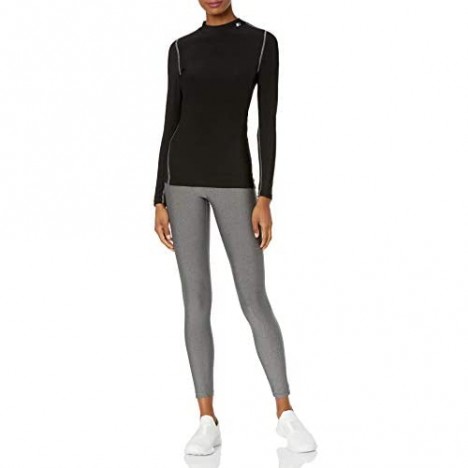 Starter Women's Long Sleeve Mock Neck Athletic Light-Compression T-Shirt Exclusive