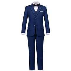 Addneo Boys Formal Suits Set for Kids Complete Outfit