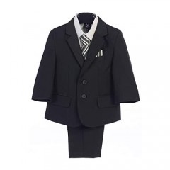 Charcoal Grey Boys Suit Light Grey Toddler Ring Bearer Kids Gray Tuxedo Communion Boys' Suits Trajes para Niños de Vestir