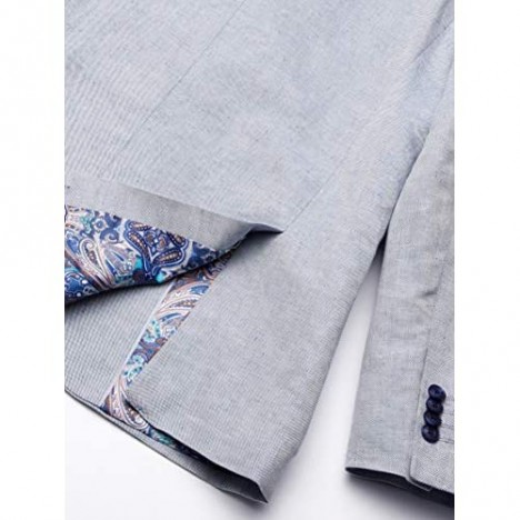 Isaac Mizrahi Boys' 2-Piece Chambray Linen Suit