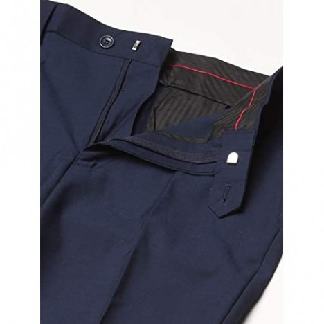Isaac Mizrahi Boys' Slim Fit 2-Piece Gingham Patch Contrast Suit