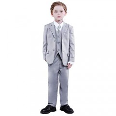 NaineLa Boys Formal Dress Suit Set Kids Tuxedo Suit for Wedding