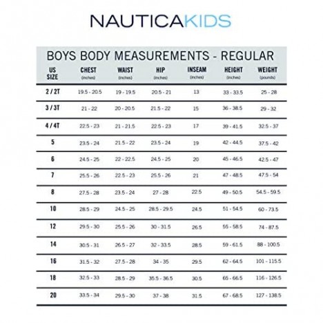 Nautica Boys' 4-Piece Set with Dress Shirt Tie Vest and Pants