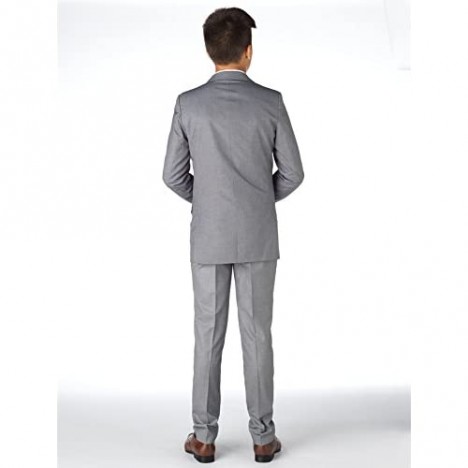 Paisley of London Philip Suit Boys Formal Occasion Suit Kids Slim-Fit Suit X-Large - 20