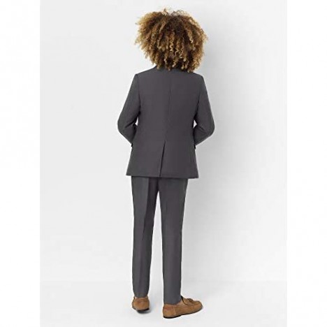 Roco Boys Modern Fit Suit 3 Piece Wedding Suit Jacket Vest & Pants Set X-Large - 20