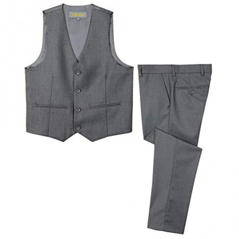 Spring Notion Big Boys' Two-Button Suit Set