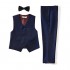 YuanLu 3 Piece Kids Boys' Formal Blazer Vest and Pants Dress Suits Set for Party