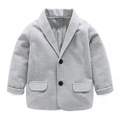 Little Kids Boys Girls Casual Fashion Blazers Jackets Coat Suit Outerwear