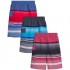 Coney Island Boys' Swim Trunks - 3 Pack Quick Dry Board Shorts Bathing Suit (Little Boy/Big Boy)