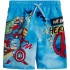 Marvel Boys Avengers Superhero Swim Trunk Shorts - Spider-Man  Hulk  Captain America  Iron Man (Toddler & Boys)