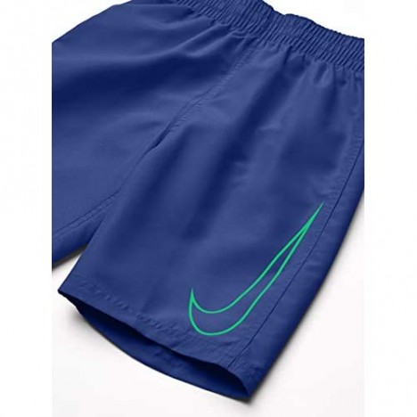 Nike Boys' Big Swoosh Solid Lap Volley Short Swim Trunk