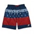 LAGUNA Boy's American Flag USA Boardshorts Swimwear Trunks  UPF 50+