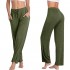 Women's Yoga Pants Long Modal Comfy Drawstring Trousers Loose Straight-Leg for Yoga Running Sporting with Pockets