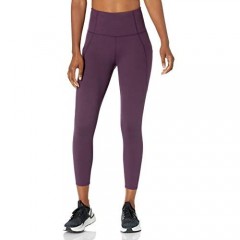 Brand - Core 10 Women's (XS-3X) All Day Comfort High Waist Yoga 7/8 Crop Legging with Side Pockets - 24