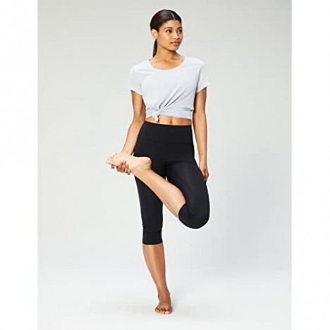 Brand - Core 10 Women's (XS-3X) 'Spectrum' Yoga High Waist Capri Legging - 19