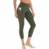 icyzone Yoga Pants for Women - High Waisted Workout Leggings with Pockets  Athletic Capris Exercise Tights