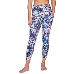 RBX Active Women's Workout Running Yoga Printed Ultra Soft High Waist Squat Proof Ankle/Full Length Legging