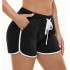 Aloodor Women's Athletic Shorts Workout Dolphin Short Running Yoga Fitness Pants Gym Exercise