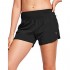 BALEAF Women's 4 Inches High Waisted Athletic Lined Running Shorts Back Zipper Pocket Quick Dry Workout Gym Sportswear