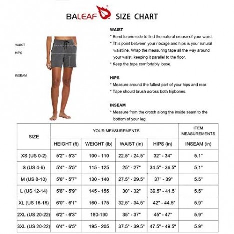 BALEAF Women's 5 Lightweight Cotton Yoga Pocketed Lounge Walking Shorts Pajama Activewear Travel Shorts