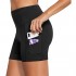 BALEAF Women's 8" /5" Biker Shorts Compression High Waist Spandex Yoga Shorts 4 Pockets Workout Athletic Running Gym Shorts