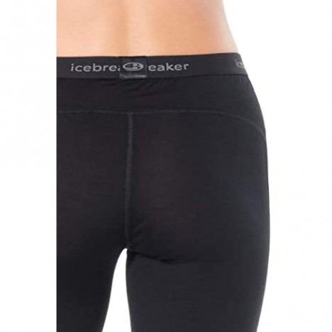 Icebreaker Merino Women's 200 Oasis Leggings Black XL