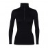 Icebreaker Merino Women's 260 Tech Merino Wool Base Layer Long Sleeve Half Zip