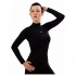 Womens Mock Neck Compression Fit Auqa Fast Dry Long Sleeve Shirt Base Layer QW