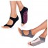 2 Pack Yoga Pilates Socks for Women Non Slip  Toeless Non Skid Sticky Grip Sock - Pilates  Barre  Ballet