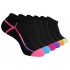 LITERRA 6 PACK Womens Ankle Socks Athletic Low Cut Socks Sports No Show Socks With Cushioned Sole