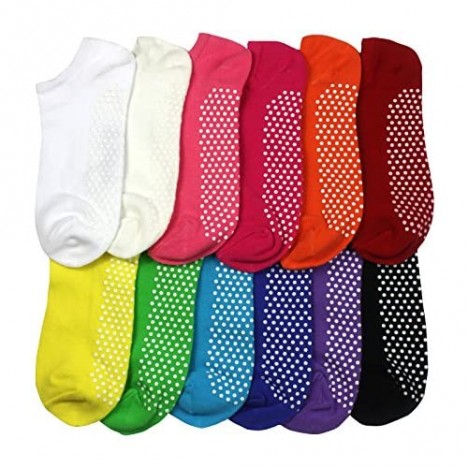 Non Slip Skid Socks with Grips For Hospital Yoga Pilates
