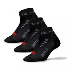 Thirty48 Low Cut Cycling Socks for Men and Women | Unisex Breathable Sport Socks
