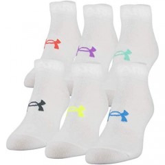 Under Armour Women's Essential Low Cut Socks 6-Pairs